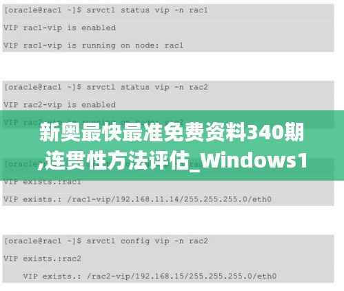 新奥最快最准免费资料340期,连贯性方法评估_Windows12.100