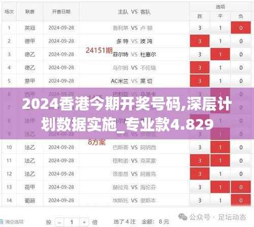 2024香港今期开奖号码,深层计划数据实施_专业款4.829