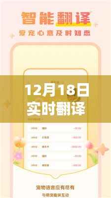 12月18日实时翻译器免费手机版,推广还是需谨慎?