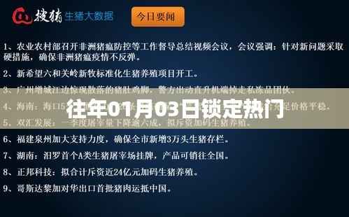 往年元旦后热门事件回顾,01月03日的焦点热议