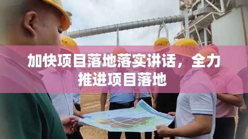 加快项目落地落实讲话,全力推进项目落地