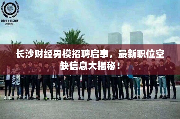 长沙财经男模招聘启事,最新职位空缺信息大揭秘!